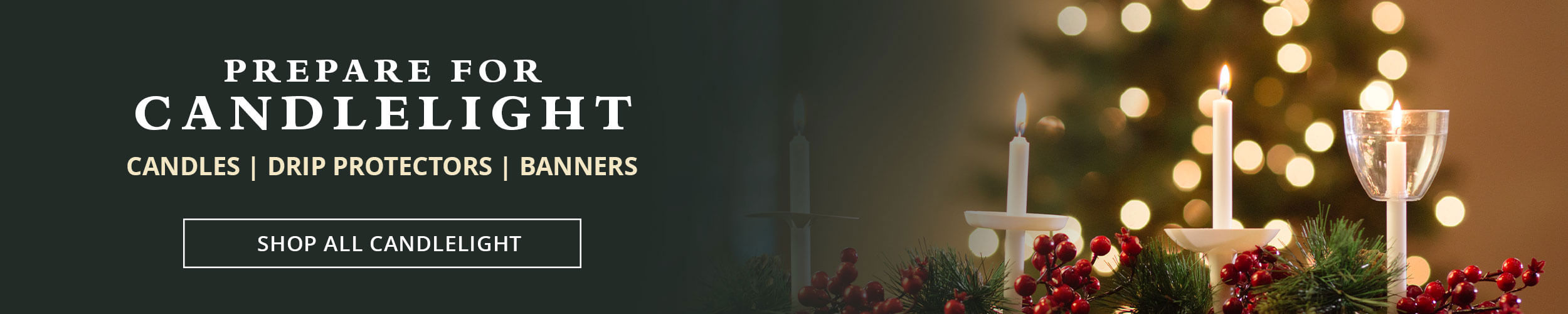 Candlelight Service Candles