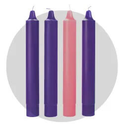 1.5 inch Advent Candles