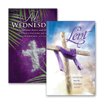 Ash Wednesday Church Bulletins