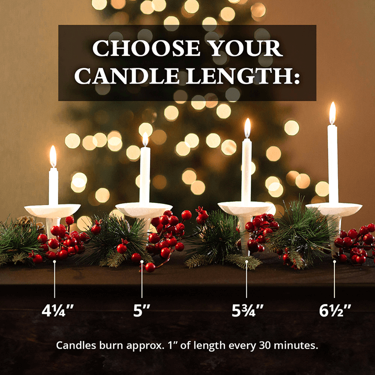 Candlelight Size Comparison