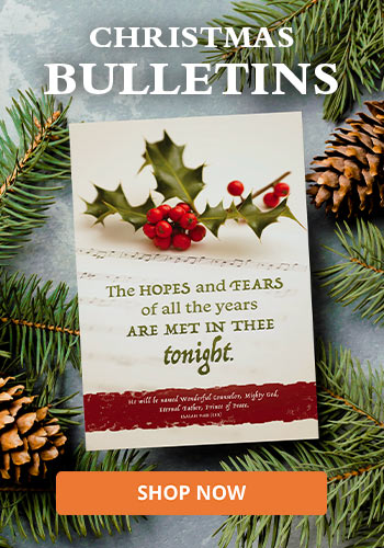 Christmas Bulletins and Stationery