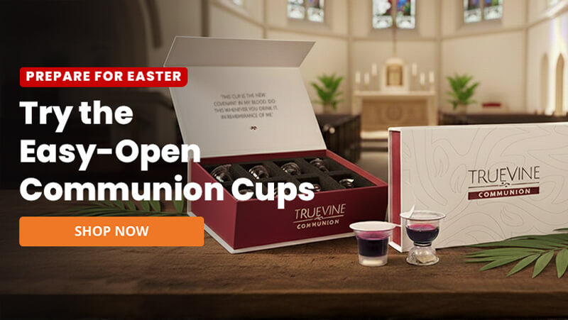 Try the #1 Easy-Open Communion Cups