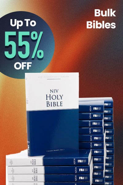 55% off Bulk Bibles