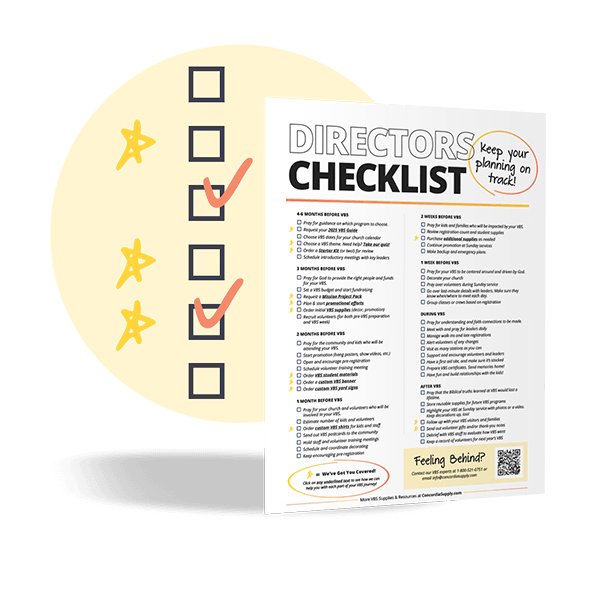 Directors Checklist