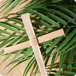 Homemade Palm Crosses