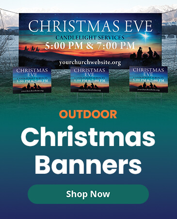 Outdoor Christmas Banners