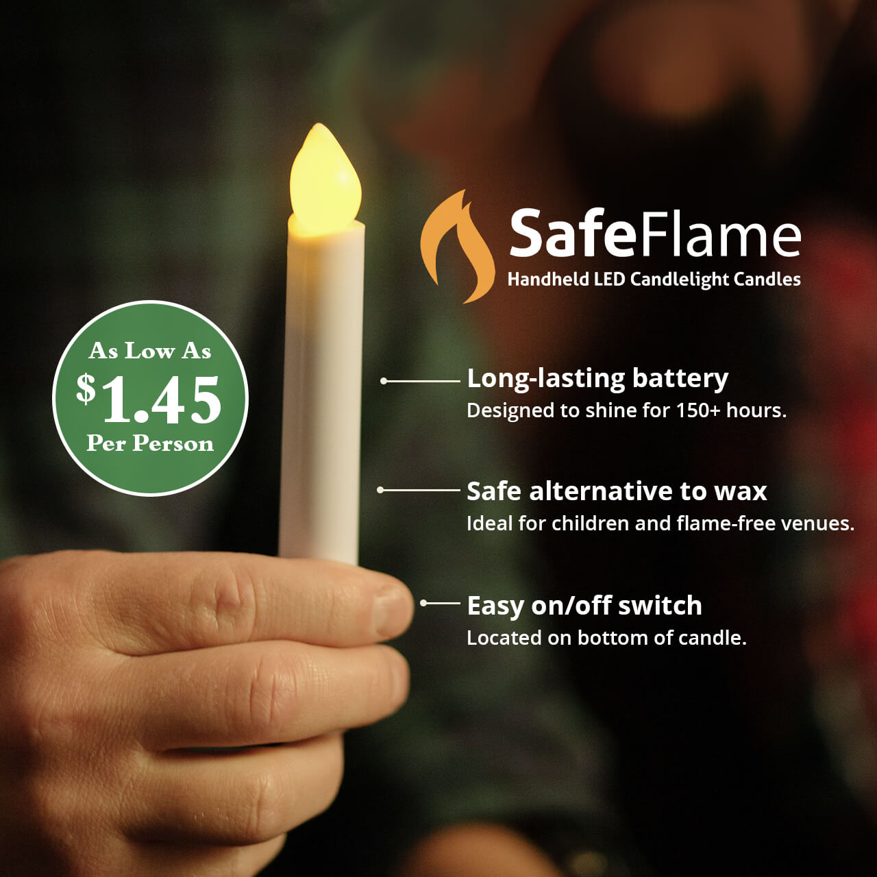 Safeflame - Safe alternative to wax