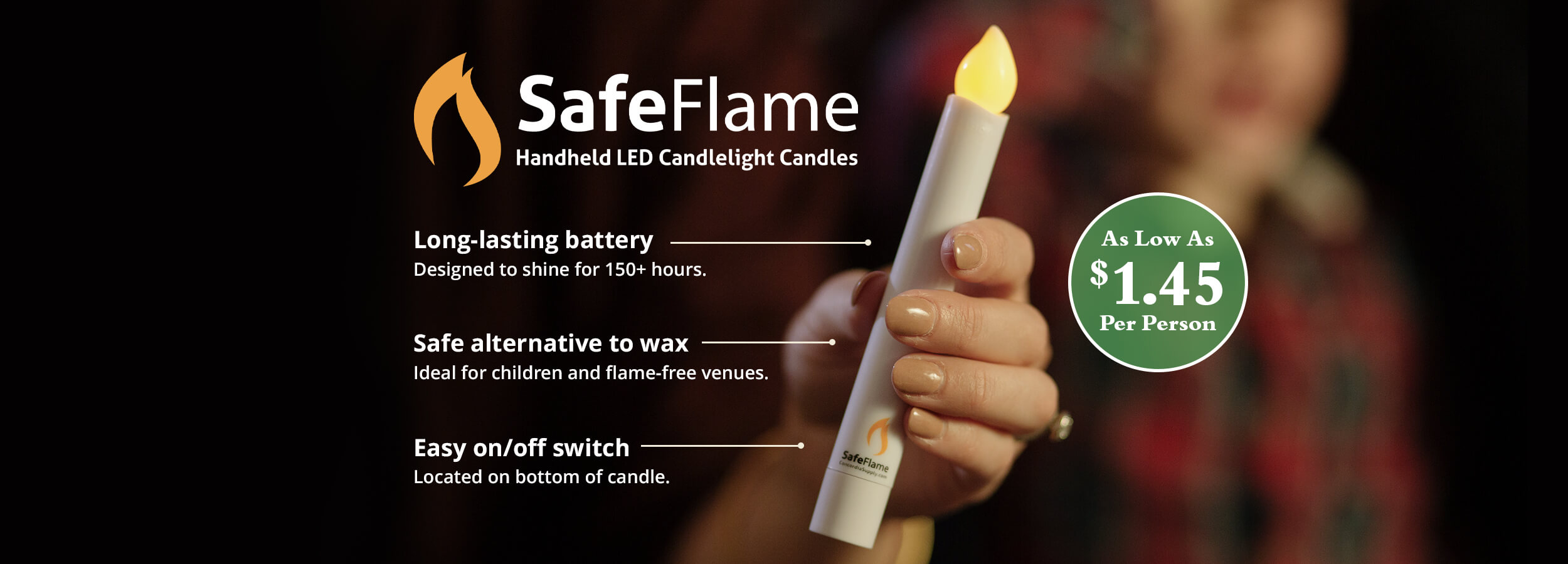 Safeflame - Safe alternative to wax
