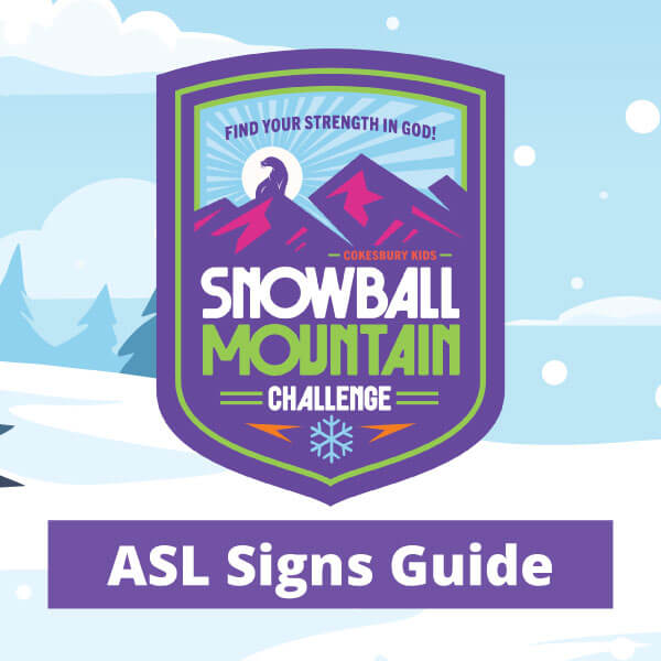 Snowball Mountain Challenge ASL Signs Guide
