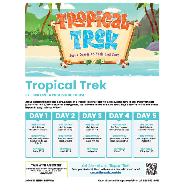 Tropical Trek VBS Theme Preview