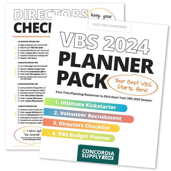 VBS 2024 Planner Pack