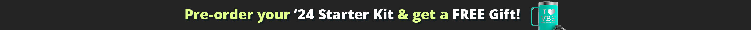 Pre-Order Your Starter Kit for a Free Gift