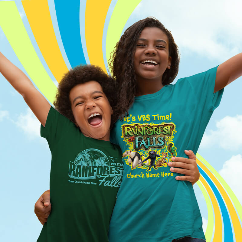 Girls in Custom T-Shirts