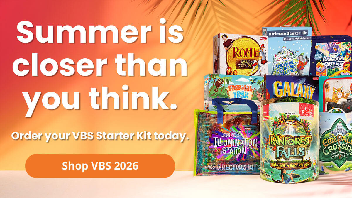 Summer is closer than you think. Order your VBS Starter Kit today.