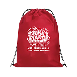 Junkyard Redemption Drawstring Bags