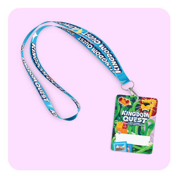 Lanyard & Nametag Set