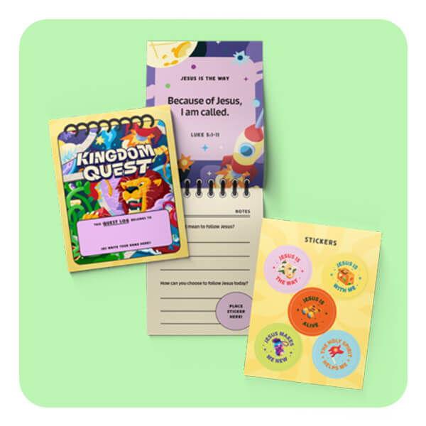 Quest Log & Sticker Set