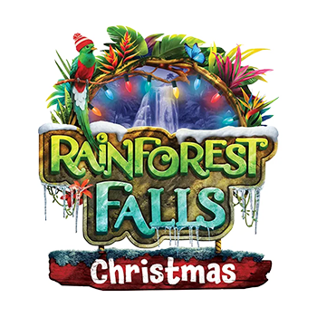 Rainforest Falls Christmas Logo