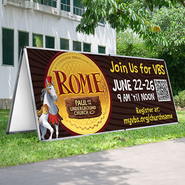 Custom VBS Outdoor Banners