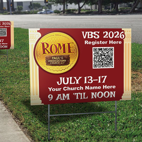 Custom VBS Yard Signs