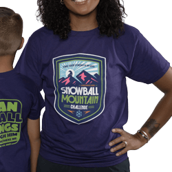Snowball Mountain Challenge Theme T-Shirts