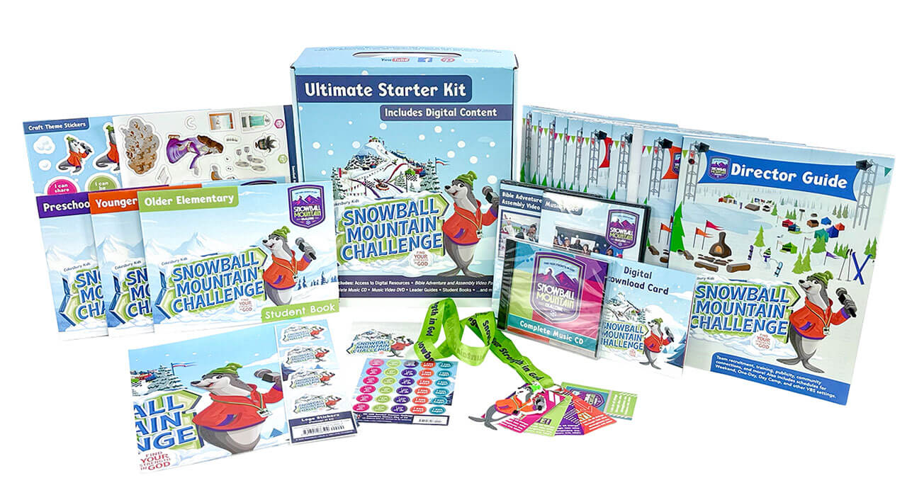 Snowball Mountain Challenge VBS Logo