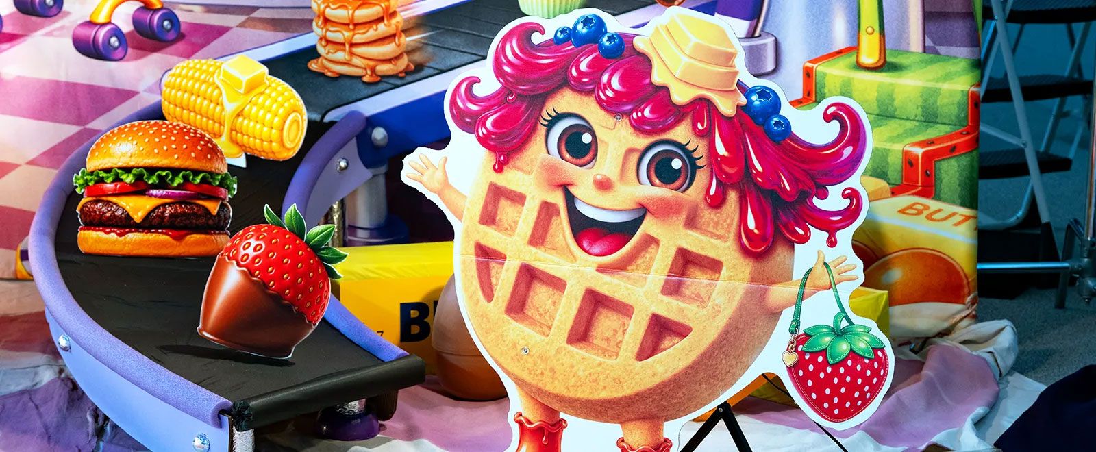 Maple Waffle Decoration