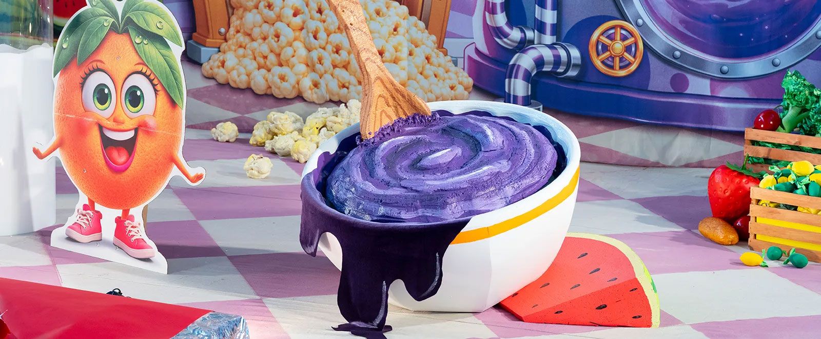 CeeCee Orange & Cake Batter Decoration