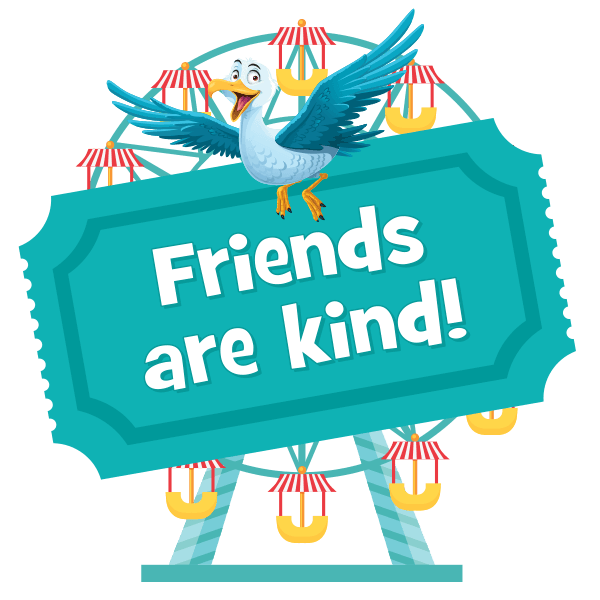 Friends are kind