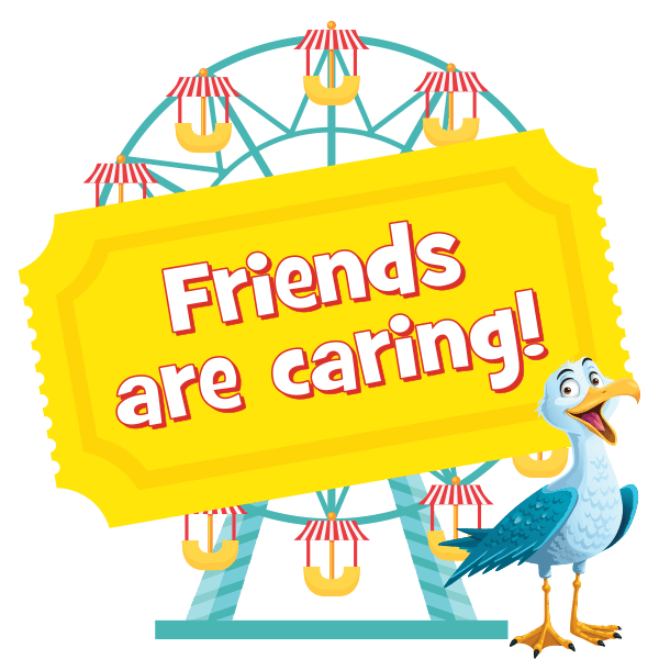 Friends are caring