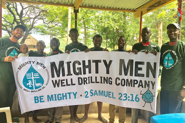 Mighty Men Well Drilling Company Team Photo